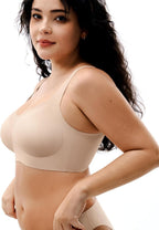 Womens Seamless Wireless Bras Supportive Push up Bralettes