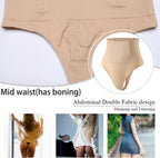 Tummy Control Thong Shapewear for Women Seamless Shaping Novelty Thong Panties Body Shaper Underwear
