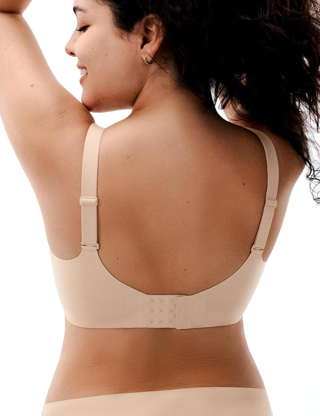 Womens Seamless Wireless Bras Supportive Push up Bralettes