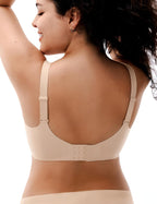 Womens Seamless Wireless Bras Supportive Push up Bralettes